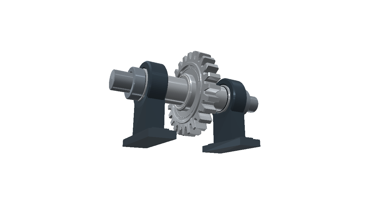 Gear shaft assembly